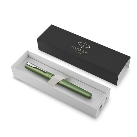 Parker Vector XL Green Fountain Pen - Medium  Parker Fountain Pens