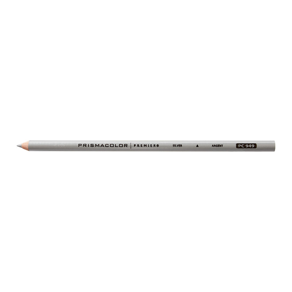 Prismacolor Premier Soft Core Colored Pencil, Silver PC 949  Prismacolor Pencils
