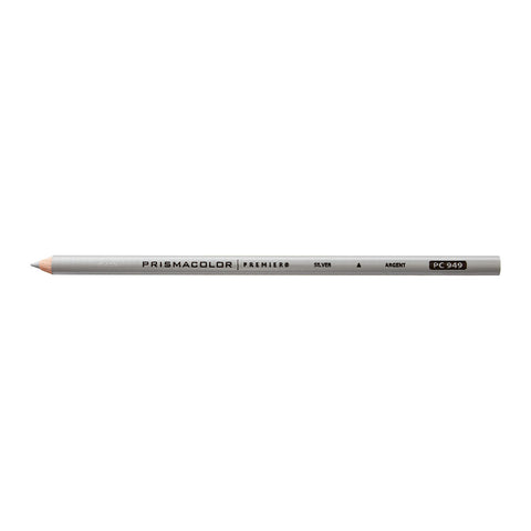 Prismacolor Professional Thick Lead Art Pencil Metallic Silver Set