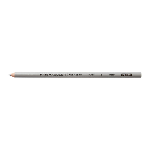 Prismacolor Premier Soft Core Colored Pencil, Silver PC 949