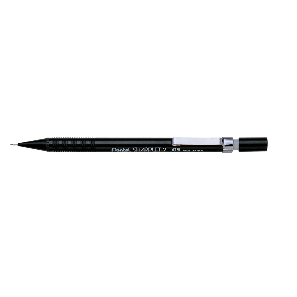 Pentel Sharplet 2 Automatic Pencil 0.5MM with Eraser On Top A125  Pentel Pencil