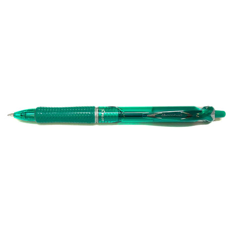 Pilot Acroball Green Smooth Ballpoint Pen 1.0mm - Green Ink, Retractable  Pilot Rollerball Pens
