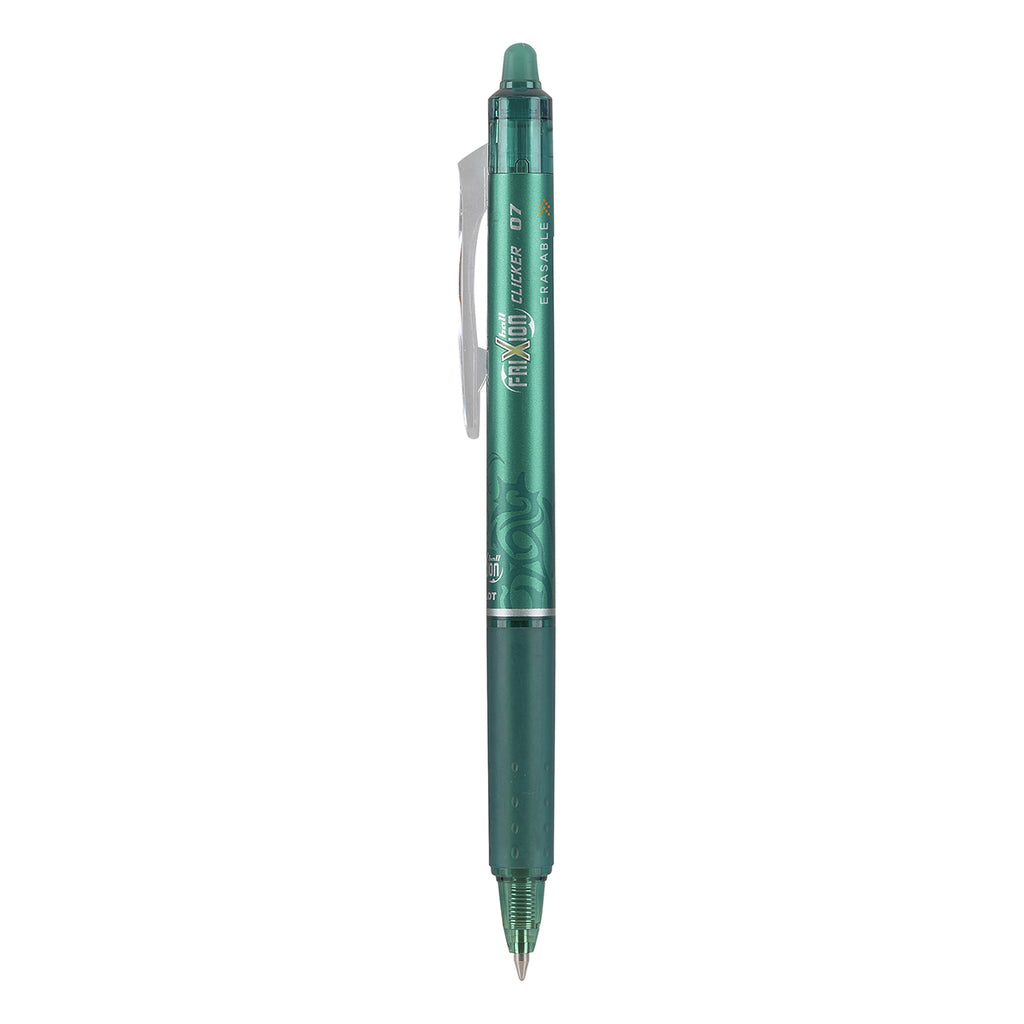 Pilot Frixion Erasable Green Pen with Green Ink, Retractable 0.7mm, 31