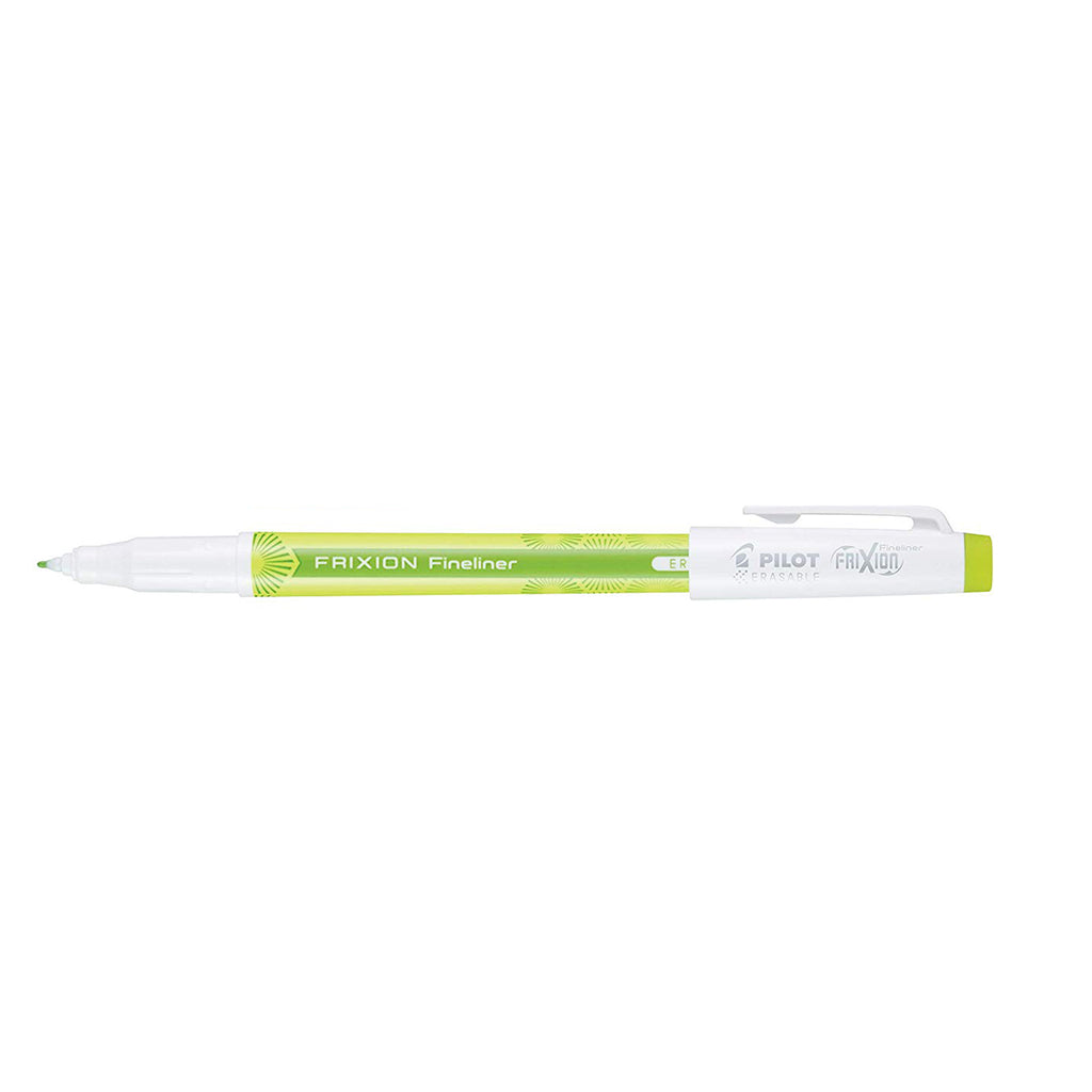 Pilot Frixion Fineliner Erasable Pen Light Green 0.6mm Fine