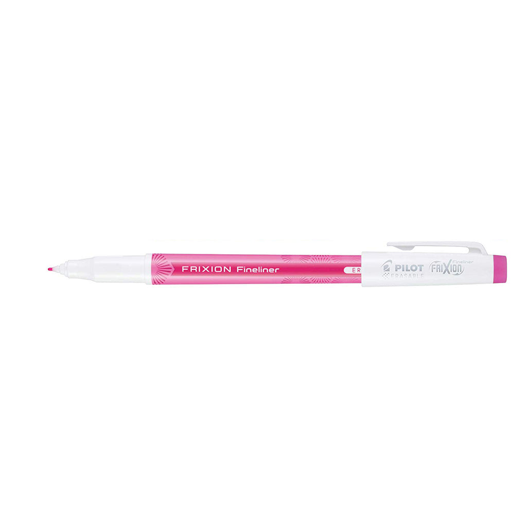 Pilot Frixion Fineliner Erasable Pen Pink 0.6mm Fine  Pilot Erasable Pen