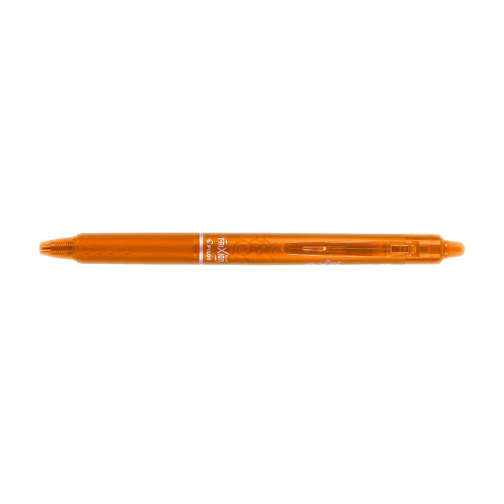 Pilot Frixion Clicker Erasable Retractable Orange Gel Pen Fine Point 0.7MM  Pilot Ballpoint Pen