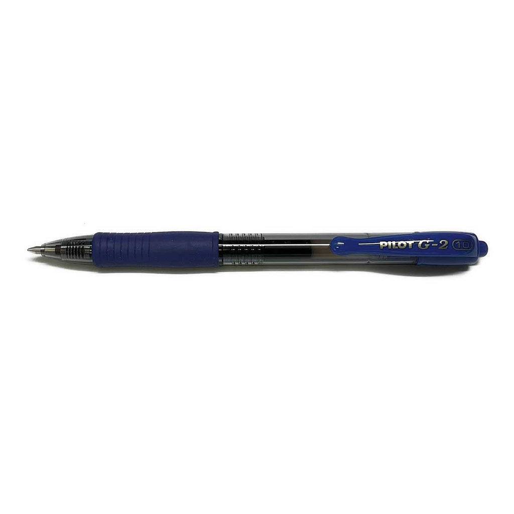 Pilot G2 Pen Blue 1.0MM Bold Gel Rollerball, Comfort Grip , Refillable