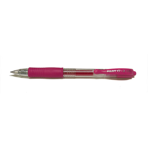 Pilot G2 05 Pink Extra Fine Gel Pen 0.5mm