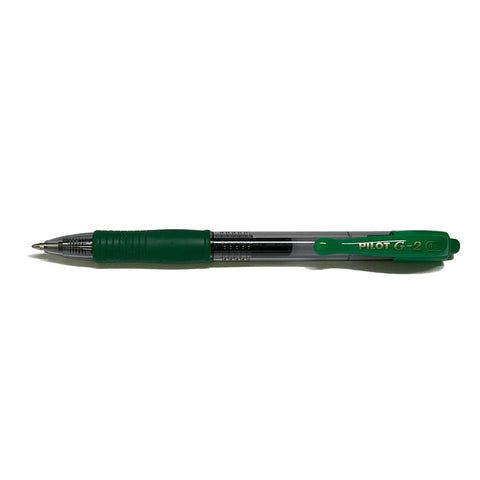 Pilot G2 Bold Green Gel Pen 1.0 MM