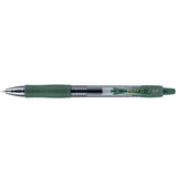 Pilot G2 Hunter Green Fine Point Gel Pen 0.7 mm Pack of 3  Pilot Gel Ink Pens