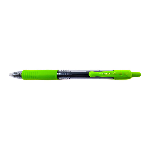 Pilot G2 Neon Green, Fine Gel Pen, 0.7MM - 13956 Dozen