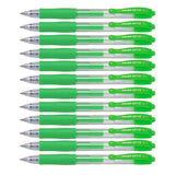 Pilot G2 Neon Green, Fine Gel Pen, 0.7MM - 13956 Dozen