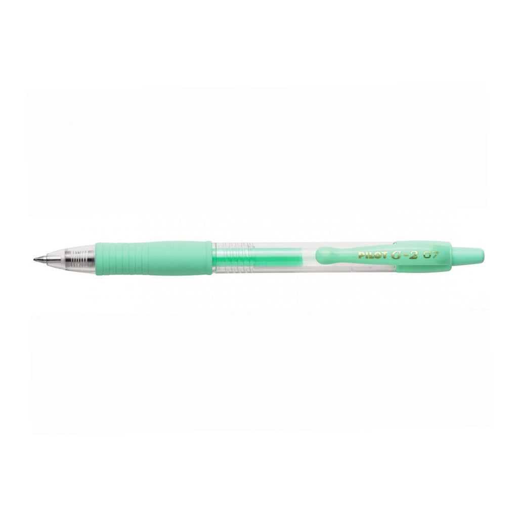 Pilot G2 7 Pastel Green, Fine Gel Pen, 0.7MM 12781