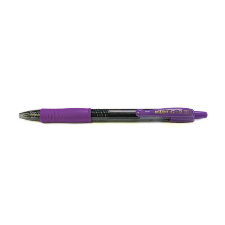 Pilot G2 Purple Bold Gel Pen 1.0 MM  Pilot Gel Ink Pens