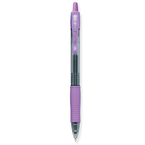 Pilot G2 Purple Fine Tip, Purple Ink Gel Pen, 0.7MM - 31175  Pilot Gel Ink Pens
