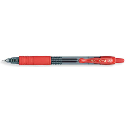 Pilot G2 Red Pen, Fine  Pilot Gel Ink Pens