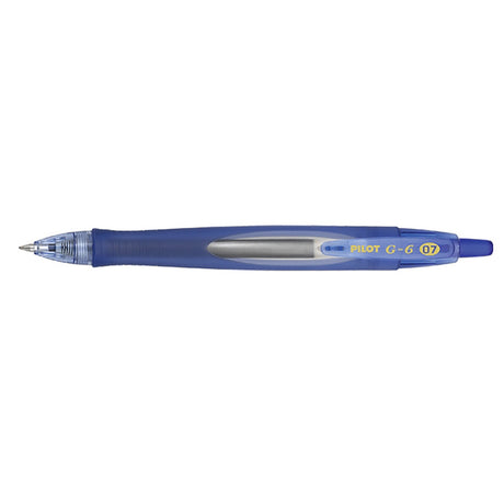 Pilot G6 Retractable Rollerball Gel Ink Pen Blue Fine, Sold Individually  Pilot Rollerball Pens