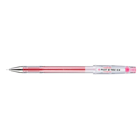 PILOT G-Tec C4 Gel Ink Rollerball Pen - 0,4 mm penpunt - 0,2 mm lijn - Pack van 9 kleuren PILOT G-Tec C4 Gel Ink Rollerball Pen - 0,4 mm penpunt - 0,2 mm lijn - Pack van 9 kleuren