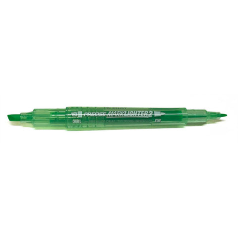 Pilot Marklighter2 Green Dual Tip Highlighter