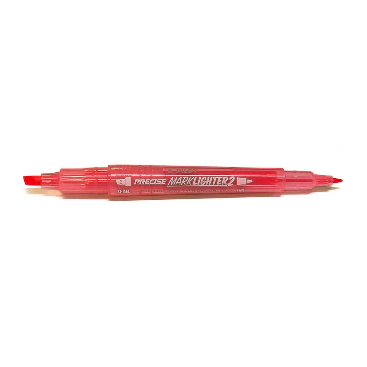 Pilot Marklighter2 Red Dual Tip Highlighter  Pilot Highlighters