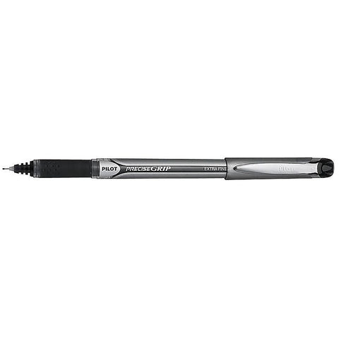 Pilot Precise Grip, Needle Point, Rubber Grip, Black Liquid Ink Rollerball Pen Extra Fine  Pilot Rollerball Pens