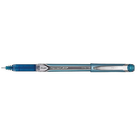 Pilot Precise Grip, Needle Point, Rubber Grip, Turquoise Liquid Ink Rollerball Pen Extra Fine  Pilot Rollerball Pens
