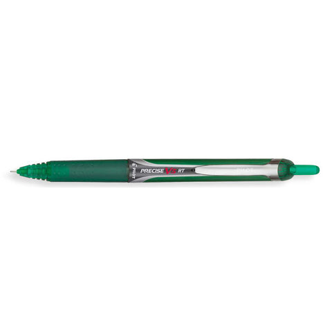 Pilot Precise V5 RT Green Extra Fine, Retractable Rollerball Pen  Pilot Rollerball Pens