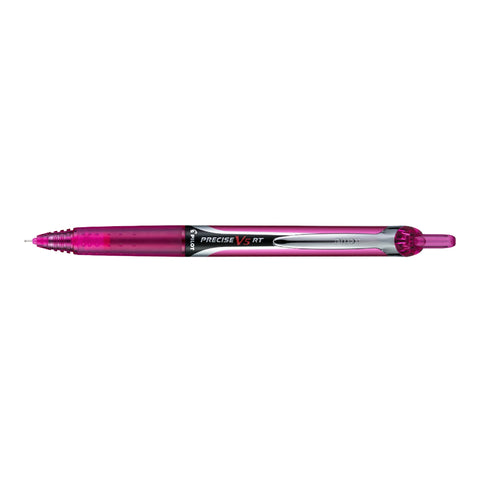 Pilot Precise V5 RT Pink Extra Fine, Retractable Rollerball Pen  Pilot Rollerball Pens