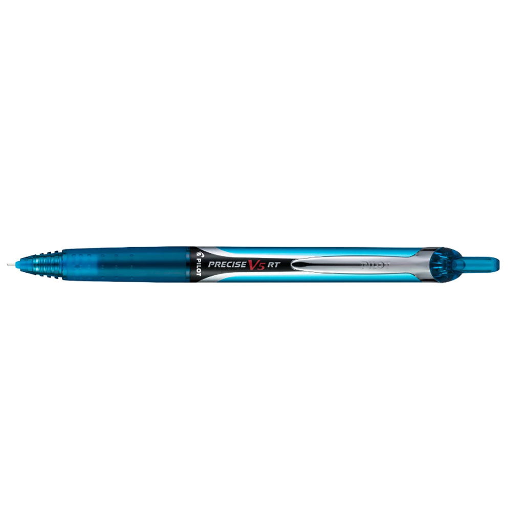 Pilot Precise V5 RT Turquoise Extra Fine, Retractable Rollerball Pen  Pilot Rollerball Pens