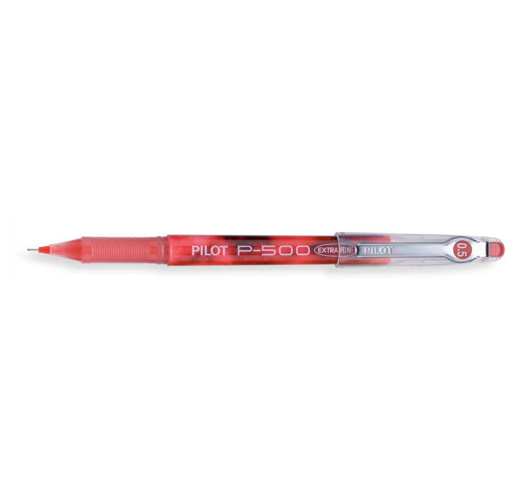 Pilot Precise Red, P 500 Extra Fine Gel Rollerball Pen, 38602  Pilot Rollerball Pens