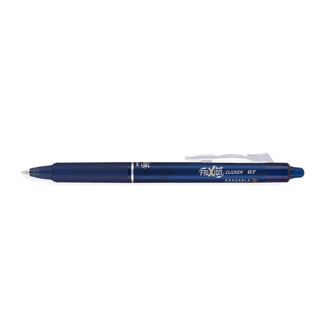 Pilot Frixion Clicker Erasable Retractable Navy Gel Pen Fine Point 0.7MM  Pilot Erasable Pen