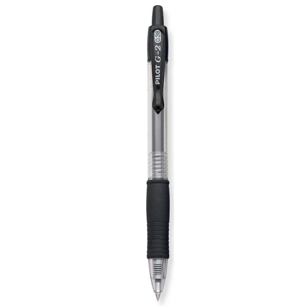 Pilot G2 0.38 Ultra Fine Black Gel Pen, Retractable with Comfort Grip, 31321  Pilot Gel Ink Pens