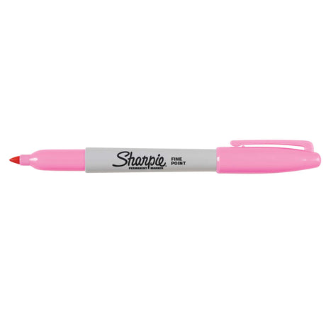 Sharpie Fine Point Pink Permanent Marker Sold Individually  Sharpie Markers