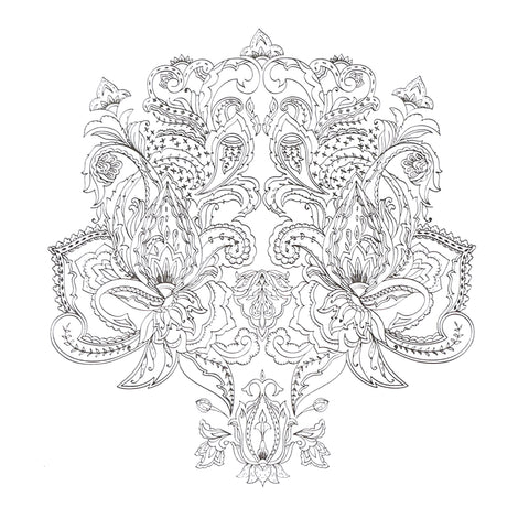 Colorama Adult Coloring Book Pocket Size 5 x 7 15 Designs