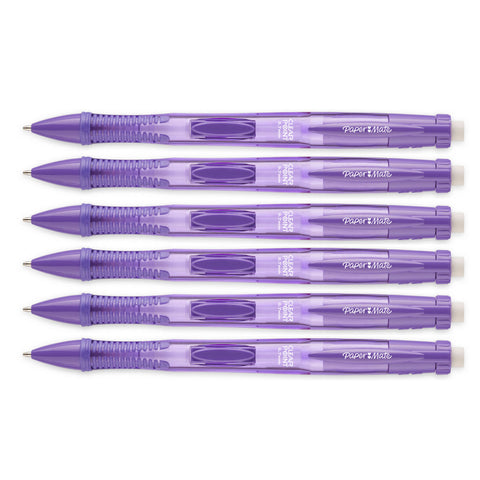 Papermate Colored Mechanical Pencils With Purple Colored Lead Pack of 6  Paper Mate Pencil