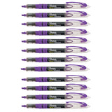 Sharpie Liquid Purple Highlighter Chisel Tip 12 Count  Sharpie Highlighter