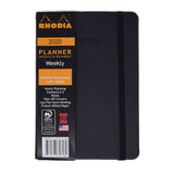Rhodia 2020 Weekly Planner Black 4 x 6 Small  Rhodia Planner