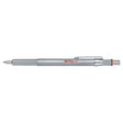 Rotring 600 Silver Full Metal Ballpoint Pen, Black Ink  Rotring Ballpoint Pen