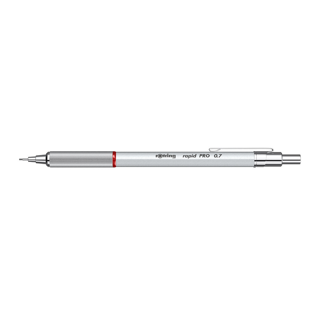 Rotring Rapid Pro 0.7mm Mechanical Pencil Silver