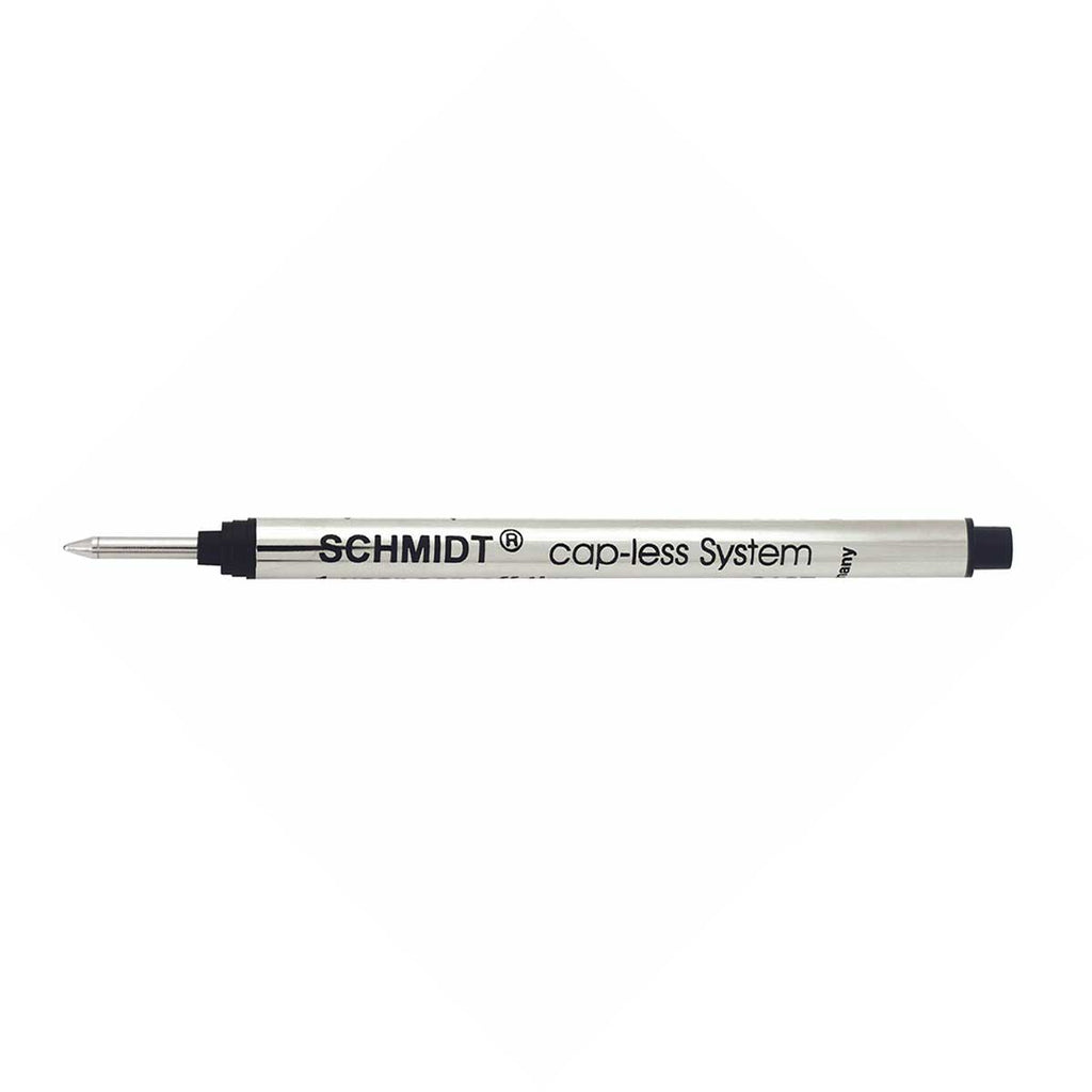 Schmidt Capless System Rollerball Refill Black Medium Long, 8126