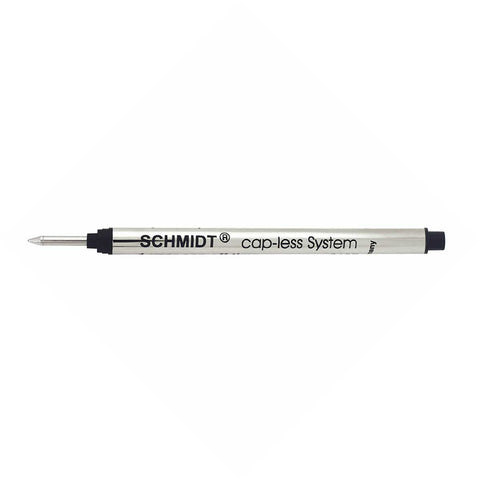Schmidt Capless System Rollerball Refill Black Medium Long, 8126