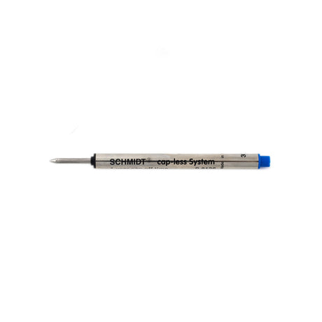 Schmidt Capless Short Rollerball Refill Blue Fine Short,  P81266 - 3.84 inches  Schmidt Ballpoint Refills