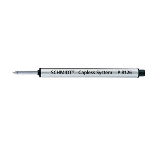 Schmidt Capless System Rollerball Refill Black Medium Short,  P8126