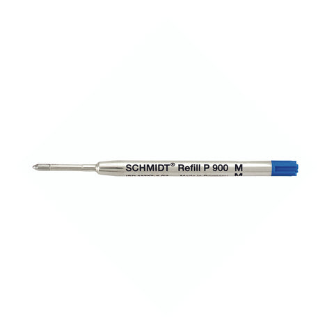 Schmidt P900 Blue Medium Parker Style Refill  Schmidt Ballpoint Refills