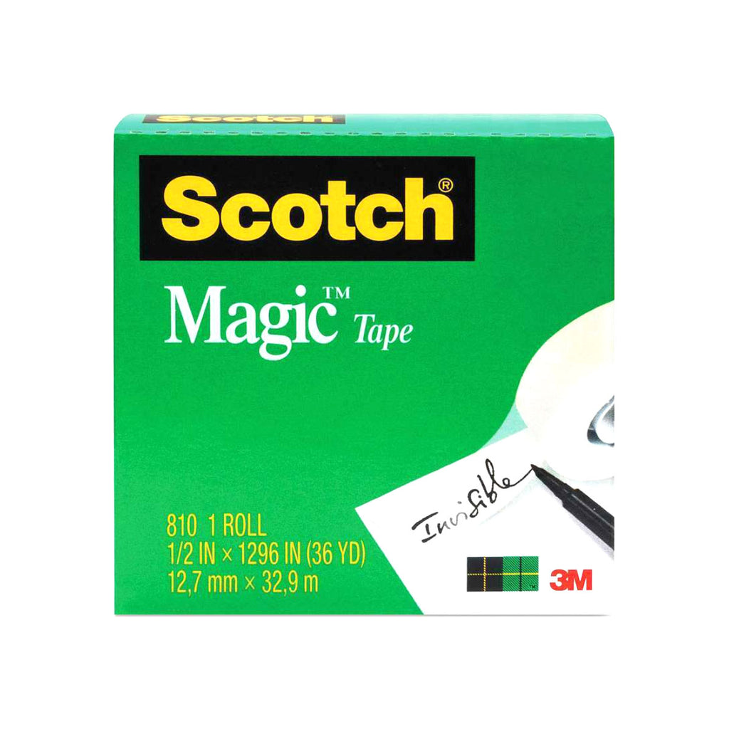 Scotch Magic Tape, 810, 3/4 in x 1296 In Photo Safe