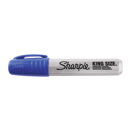Sharpie Pro King Size Blue Chisel Tip Marker  Sharpie Markers
