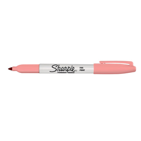 Sharpie Cabochon Coral Permanent Markers - Pack of 6  Sharpie Markers