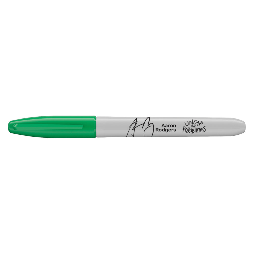 Sharpie Aaron Rodgers Signature Green Fine Point Marker
