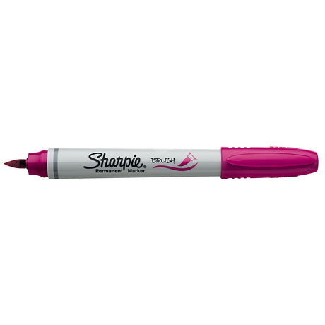 Sharpie Brush Tip Markers Berry Pack of 12  Sharpie Brush Tip Markers