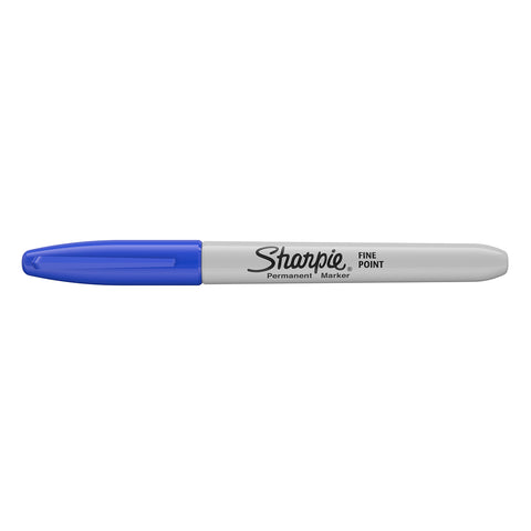  Sanford Bulk Buy Sharpie Permanent Marker Fine Point  Carded-Blue (6-Pack) : Office Products